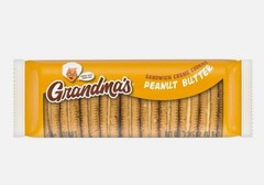 4 PACKS! Grandma’s Peanut Butter Creme Cookies,3.245 oz,FREE EXPEDITED SHIPPING!