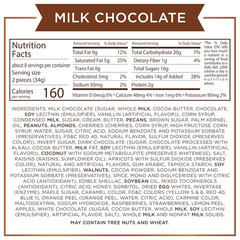 , Milk Chocolate Assortment, Chocolate Gift Box, 9.4 Ounce