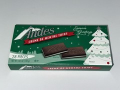 2 Andes Creme de Menthe Thins 4.67oz. 28 pieces Wrapped Chocolate (56 total)
