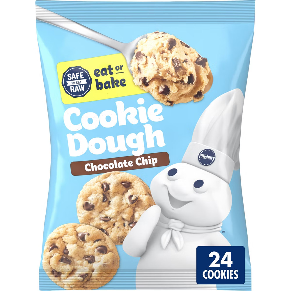 Pillsbury Soft Baked Mini Chocolate Chip Cookies 1.5 oz 28 pk Free Shipping