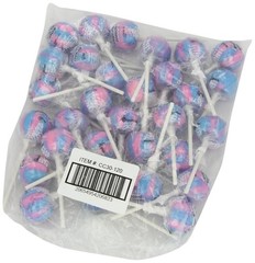 30 Count Multicolor Cotton Candy Lollipops – Sweet Delights for Kids & Adults