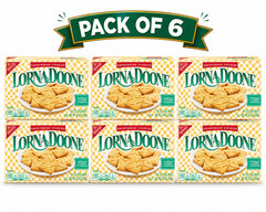Pack of 6 Lorna Doone Shortbread Cookies Snack Packs 10 Count 4 Cookies Each