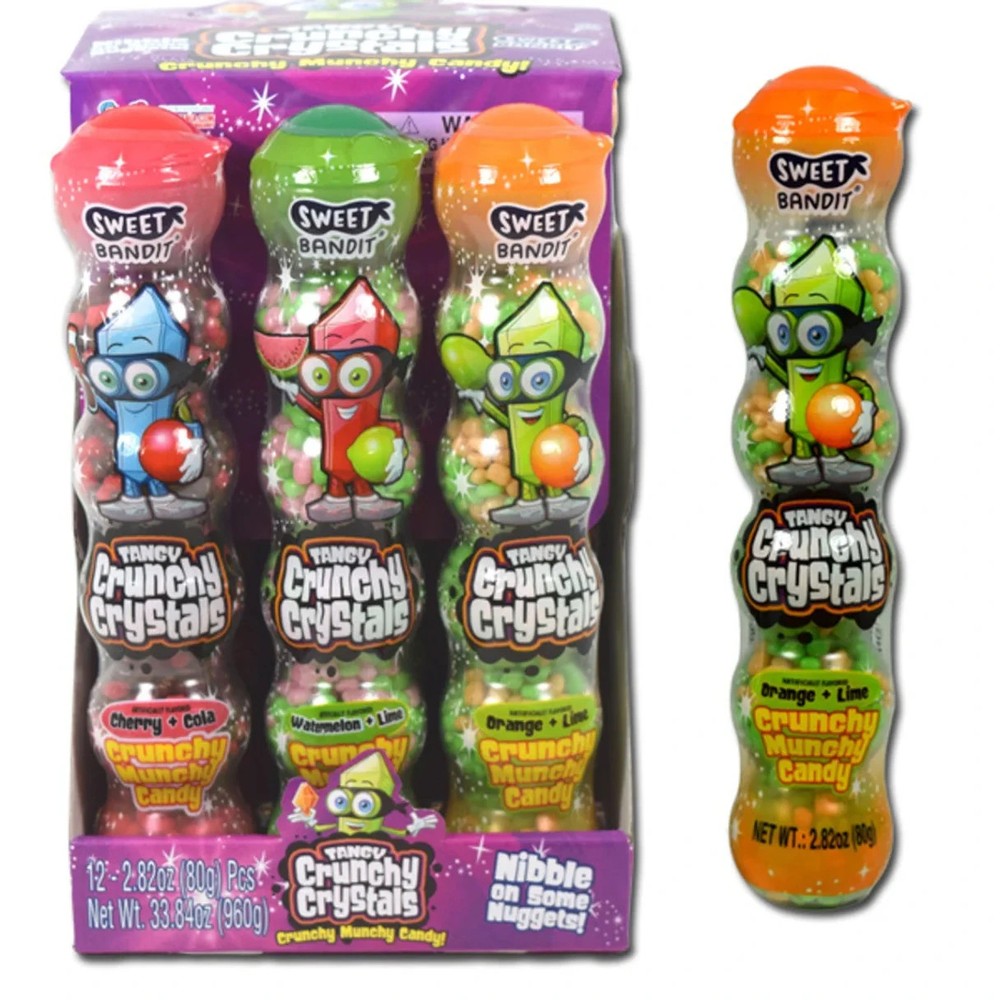 CANDY CRUNCHY CRYSTALS TANGY NUGGET C961 | 12CT DISPLAY BOX | HALLOWEEN SPECIAL