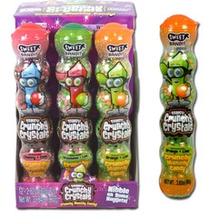 CANDY CRUNCHY CRYSTALS TANGY NUGGET C961 | 12CT DISPLAY BOX | HALLOWEEN SPECIAL