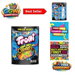 Sour Brite Crawlers: Sweet & Sour Gummy Worms 28.8 oz – Share the Fun!