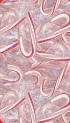 Small Candy Canes Bulk Lot Christmas Red & White Peppermint Canes Select 2-8 lbs