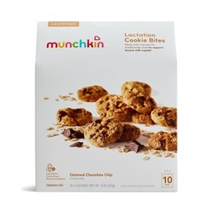 Lactation Cookie Bites Oatmeal Chocolate Chip 10 Pack Support Milk Supply