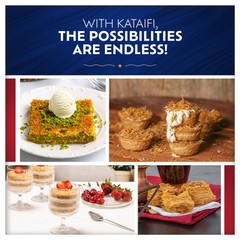 Dried & Chopped Kataifi Shredded Fillo Dough Kurutulmus Kadayif Pastry Dough I