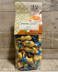 Siena Artie Caramel Hard Candies 10.5oz Bag -Toffees Al Latte from Italy