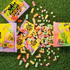 SOUR PATCH KIDS Bunnies Soft & Chewy Easter 3.1 Ounce (Pack of 12), Assorted