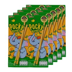 10x 25 g Glico Pocky MANGO Flavor Coating