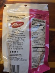 Albanese Mini Gummi Butterflies 1 Bag 9oz Gummy Candy Gluten Free 6 Flavors