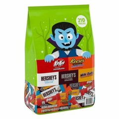 Hershey’s Assorted Flavored Halloween Candy Bulk Bag, 71.7 oz (210 ct)