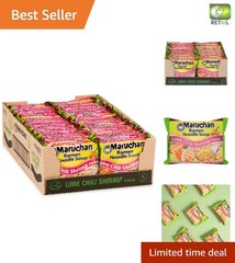 Pack of 24 Lime Chili Shrimp Ramen, 3 Oz Each – Quick & Flavorful Meals