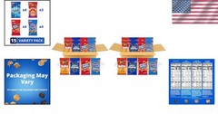 OREO, CHIPS AHOY!, Nutter Butter Bites Snacks/-