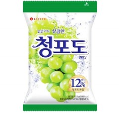 Green Grape Flavor Candy, Juicy & Refreshing 2 inches x 2 x 1 inch