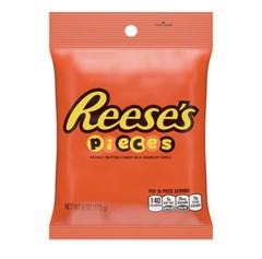 REESE’S Pieces Candy, Chocolate, Gluten Free Pick Your Size Peanut Butter Candy