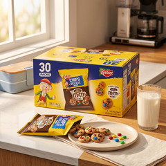 Keebler Bite Size Cookies made with Milk Chocolate M&M’s Minis, 1.6 oz, 30-count
