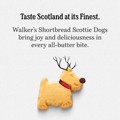 Walker’S Shortbread Traditional Scottie Dog Shaped Cookies, Pure Butter Shortbre
