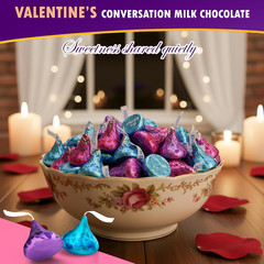 Valentine’S Day Conversation Milk Chocolate Candy | 1.5 Lb. Bulk Bag | Romantic