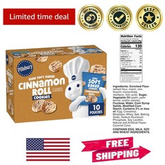 Convenient 10 Ounce Mini Cinnamon Roll Cookies – Ready to Eat Delights