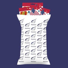 Delicious Red, White & Blue Jelly Beans – 3.5oz Packs for Every Celebration