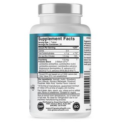 Children’s Oral Probiotics, 30 Strawberry Lozenges, Blis K12 M18, Ebook Included