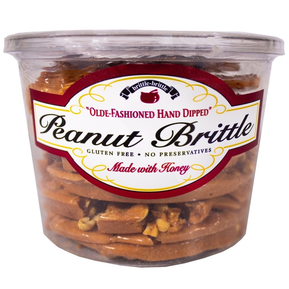 Brittle-Brittle Gourmet Peanut Brittle, 36 Ounce