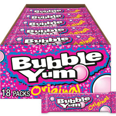 Original Chewy, Bubble Gum Packs, 1.4 Oz (18 Count)