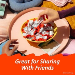 Kinder Bueno Mini Crispy Wafer Creamy Nut Filling Milk Chocolate (Pack of 4)