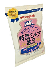 Japan Candy UHA Mikakuto Tokuno Milk 8.2 Candy 88g × 6 bags