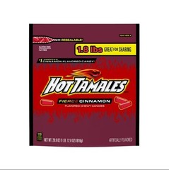 Hot Tamales Fierce Cinnamon Chewy Candy, 28.8 ounce Stand Up Bag, 1 count