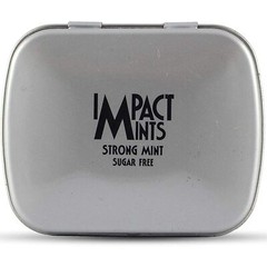 Impact Sugar free Mints- Strong Mint, 14g Nut Free, Dairy Free, Vegan Daily USE