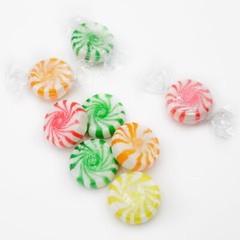 Starlight Assorted Fruit Flavored Mints, Bulk & Delicious Hard Candy (2 Pounds)