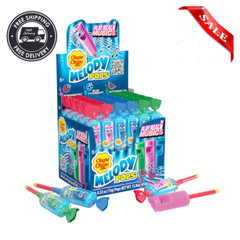 Chupa Chups Melody Pop Whistle Lollipops 30 Count Assorted Flavors