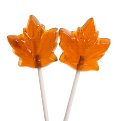 Yupik Maple Leaf Hard Candies with Pure Maple Syrup, 2.2 Lb (35.2 Oz), Individua