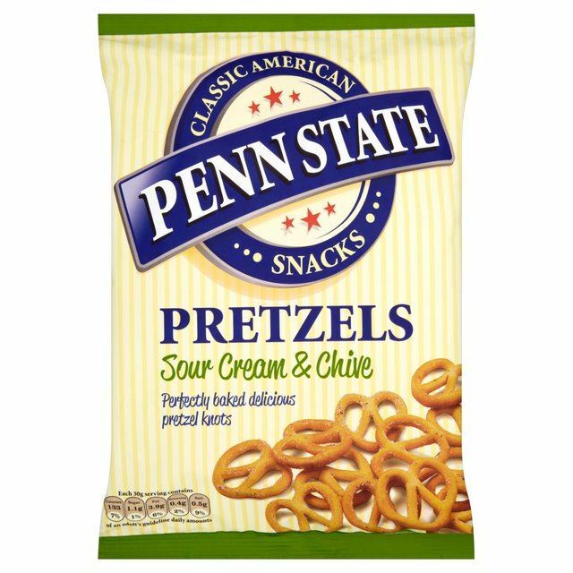 Penn State Sour Cream & Chive Pretzels – 175g