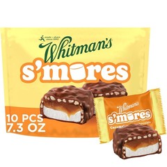 Whitman’s S’Mores Candy Bag Caramel-Marshmallow, 0.73 oz, 10 pack