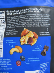 (1) Bag Of Kind Dipped Clusters Dark Chocolate Nuts & Berries 4 Oz