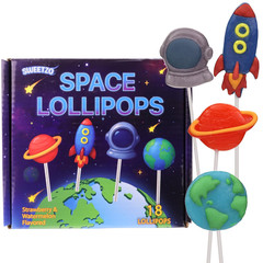 Space Lollipops, Galaxy Themed Birthday Party Treats, Individually Wrapped Candy