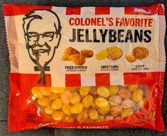 Frankford KFC Colonel’s Favorite Jelly Beans 4oz Fried Chicken Corn Gravy 3/2027