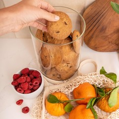 Salted Caramel Chocolate Chip Cookies, 4-6.5 oz Bags