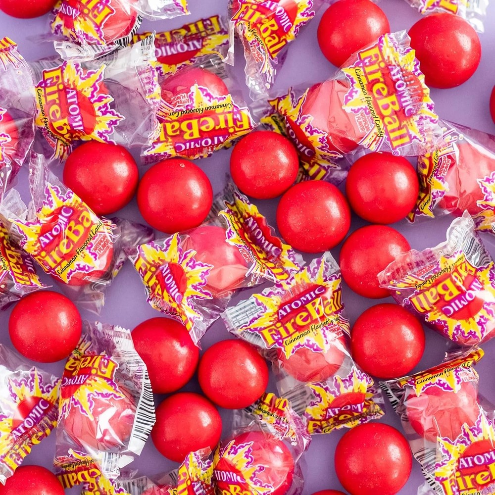 Wonka Atomic Fireball Candy Cinnamon Flavor Candy 60/240 count | Christmas Sale!