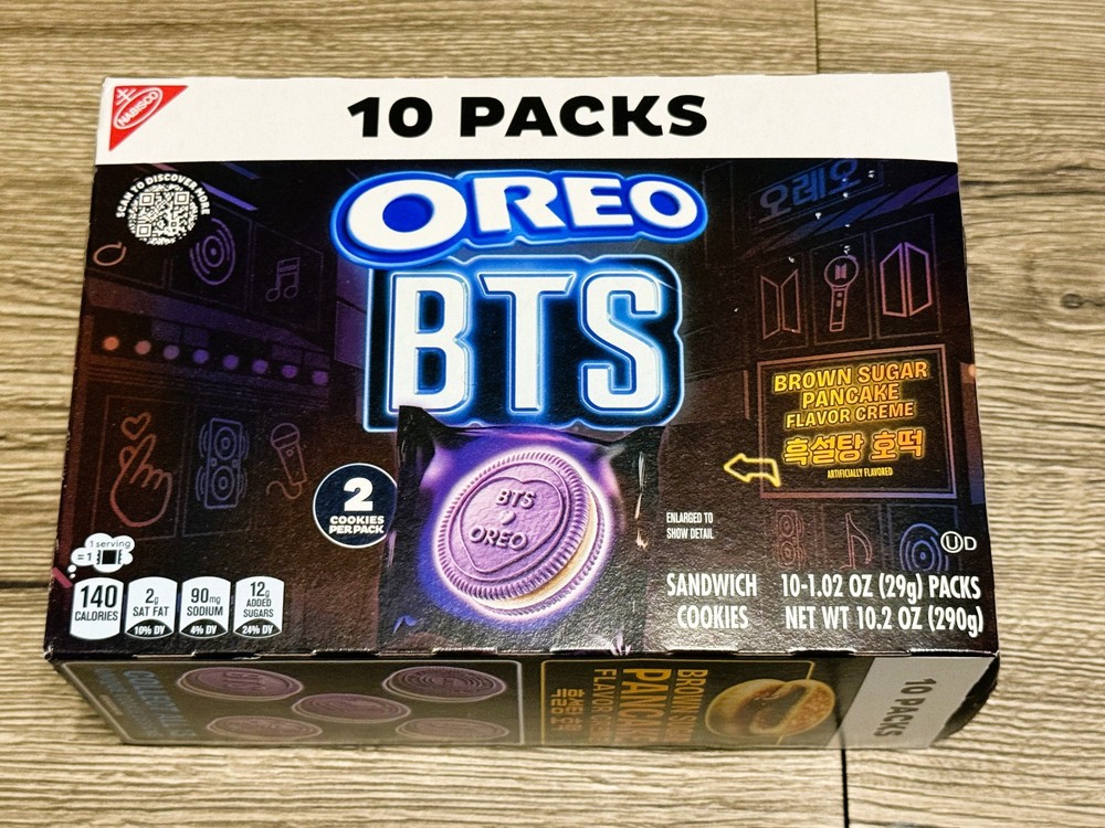 Oreo x BTS Sandwich Cookies – Limited Edition Snack Packs