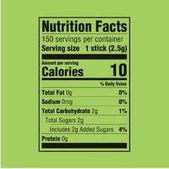 Doublemint WRIGLEY’S DOUBLEMINT Mint Gum Chewing Gum Bulk Pack, 15 Stick (Pack