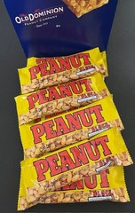 Old Dominion/Mascot Peanut Block Bars- Classic Sweet & Salty Flavor – {12 BARS}