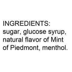 Delicate Mint Filled Hard Candy from Italy – Pack of 3, Individually Wrapped