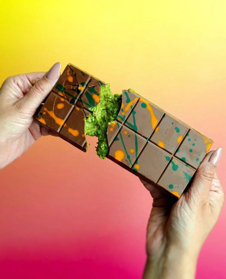 dubai chocolate pistachio brend fix dessert chocoltier original trend