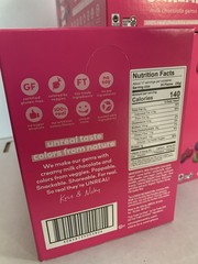 UNREAL GEMS New Full Case (9 packs) Unreal Milk Chocolate Gems 2 Oz per pack