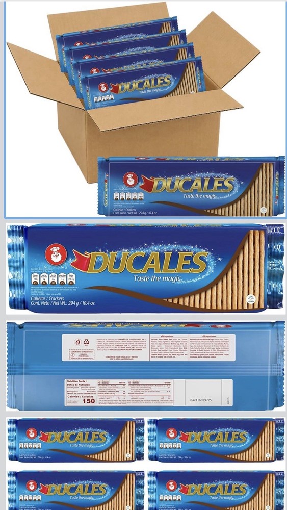 Ducales Galletas Crackers, Cookie & Biscuit Packet 294g (10.4oz) Pantry